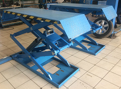 TS-1113 Подъемник ножничный г/п 3,0 т напольный