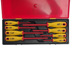 НАБОР ОТВЕРТОК ДИЭЛЕКТРИЧЕСКИХ 8ШТ. JTC-K9081 